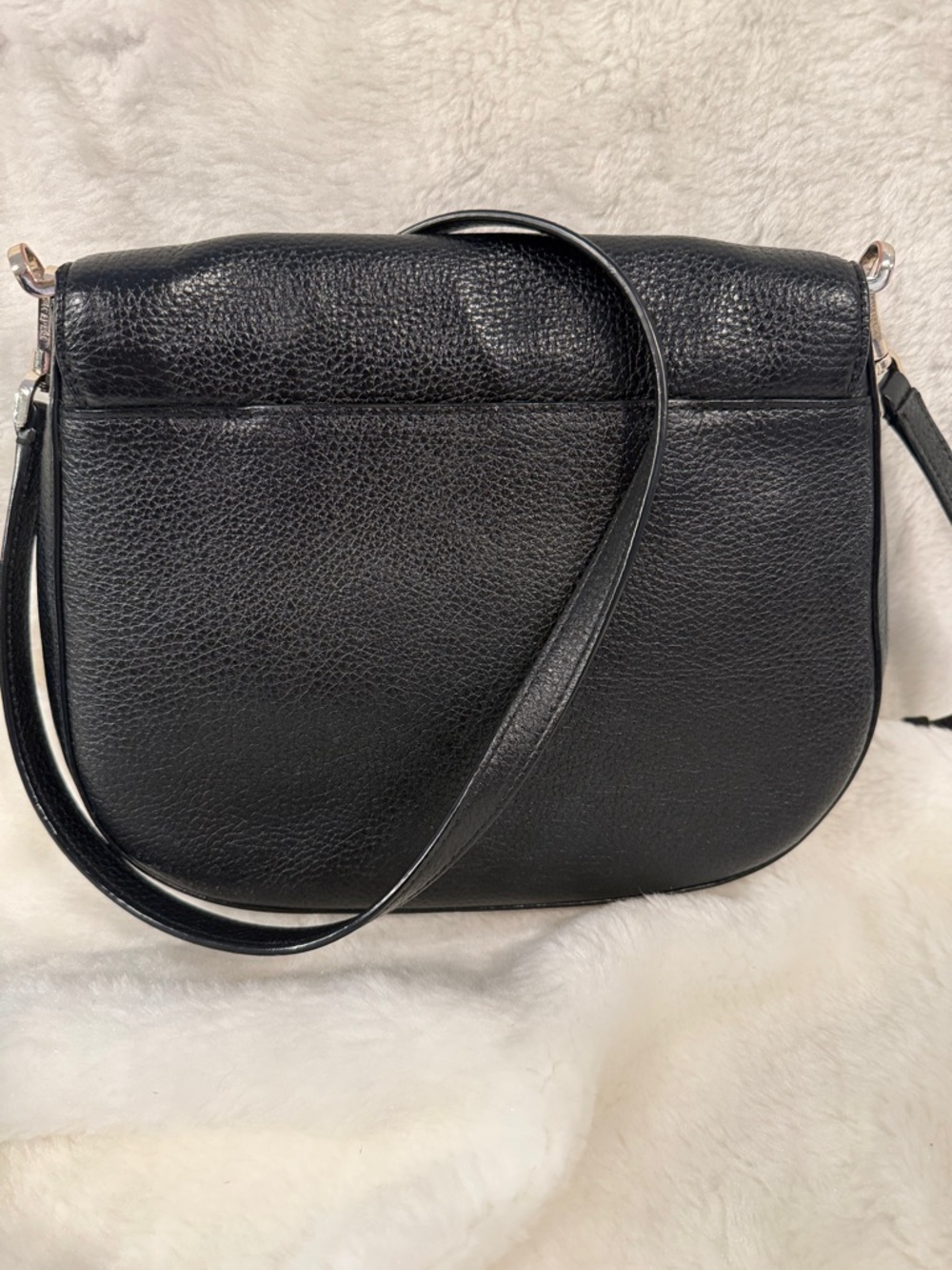 Kate Spade New York Black Pebbled Leather Crossbody Bag - Picture 3 of 14